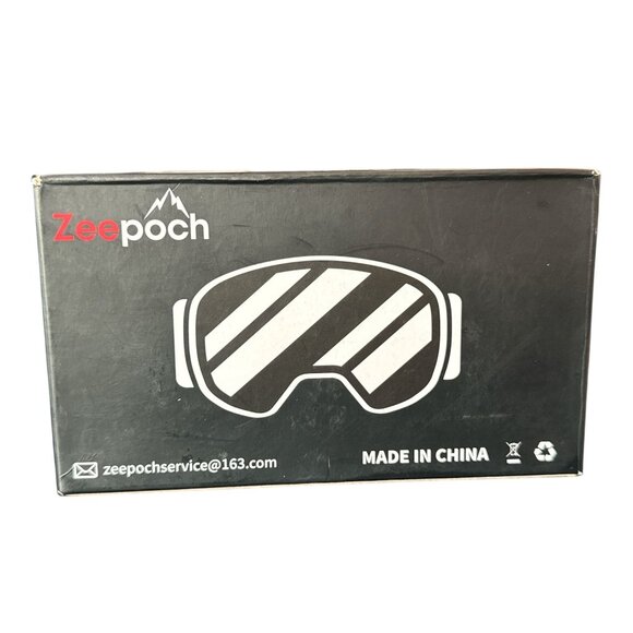 Ski Goggles - Zeepoch OTG Snowboard Goggles with UV Protection Anti Fog (Pink) - Picture 3 of 6